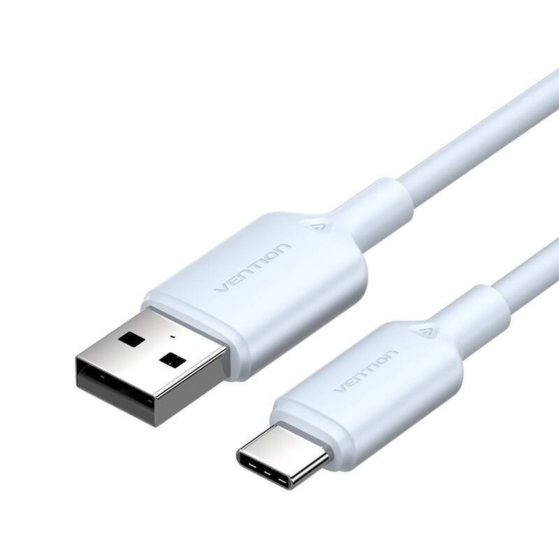 USB 2.0 A zu USB-C 3A Kabel Vention CTQLF 1M (blau)