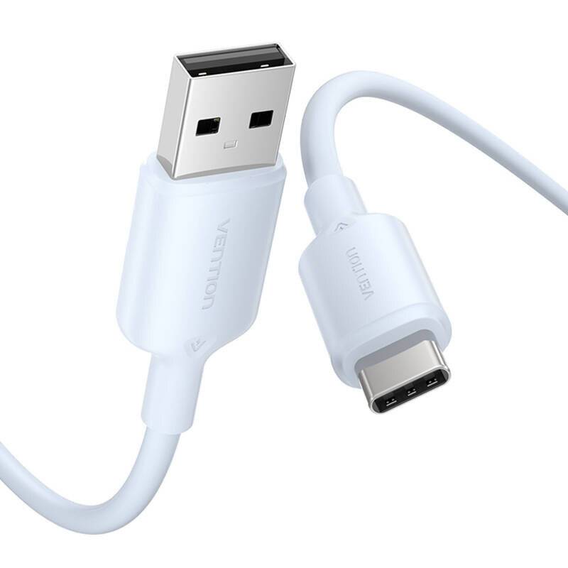 USB 2.0 A zu USB-C 3A Kabel Vention CTQLF 1M (blau)