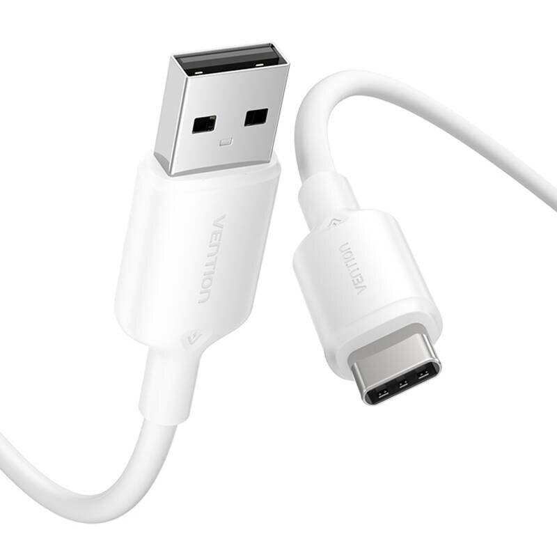 USB 2.0 A auf USB-C 3A Kabel Vention CTQWF 1M (weiß)