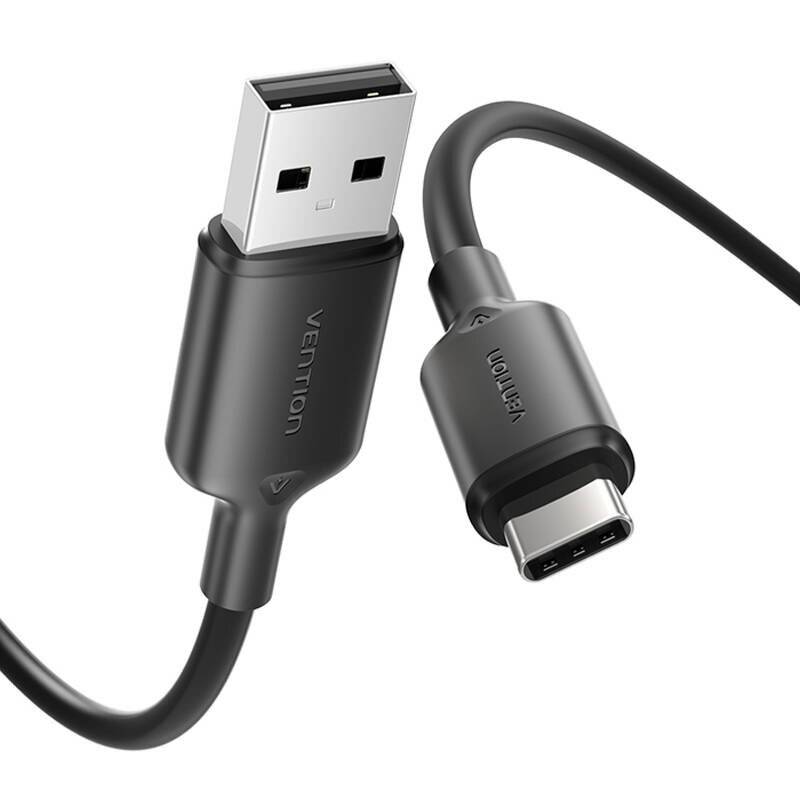 USB 2.0 A auf USB-C 3A Kabel Vention CTQBH 2M (schwarz)