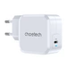 PD8007 USB-C PD45W Ladegerät Choetech EU (weiß) PD8007 USB-C PD45W Ladegerät Choetech EU (weiß)