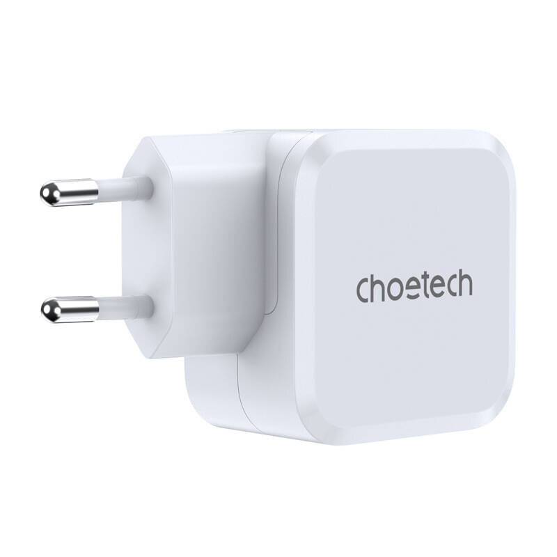 PD8007 USB-C PD45W Ladegerät Choetech EU (weiß)
