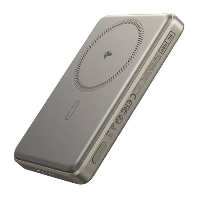 ESR Qi2 MagSlim 5000 mAh magnetische Powerbank (sand)