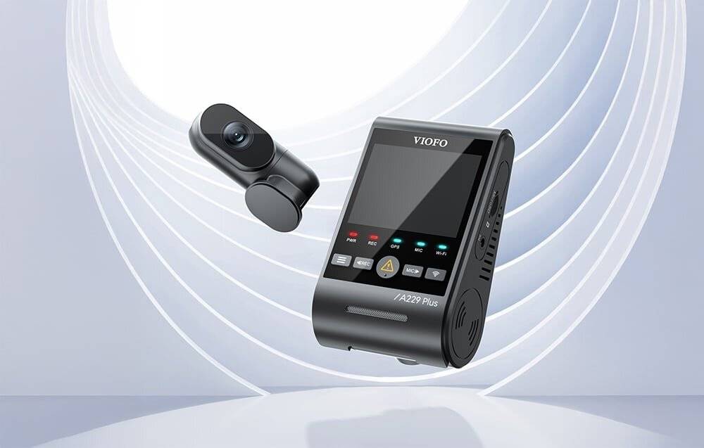 VIOFO A229 PLUS 2CH 2K + 2K WiFi, GPS