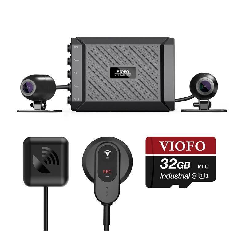VIOFO MT1 1080p WiFi, GPS Motorrad-Kamera