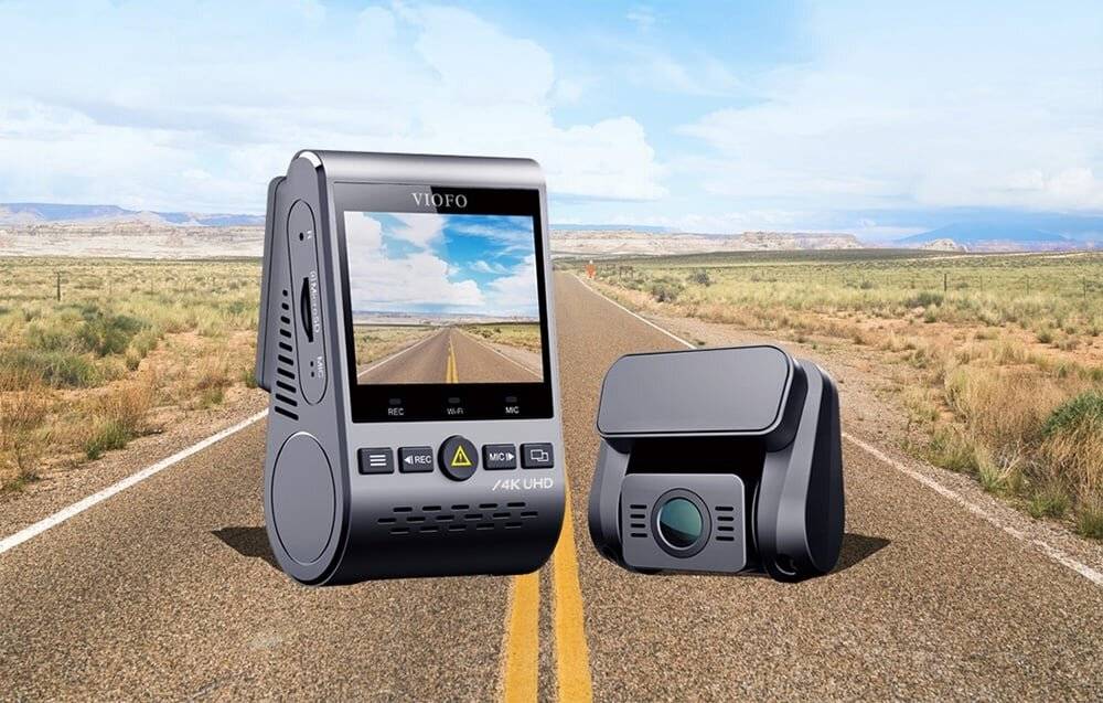 VIOFO A129 PRO DUO-G 4K + 1080p WiFi, GPS