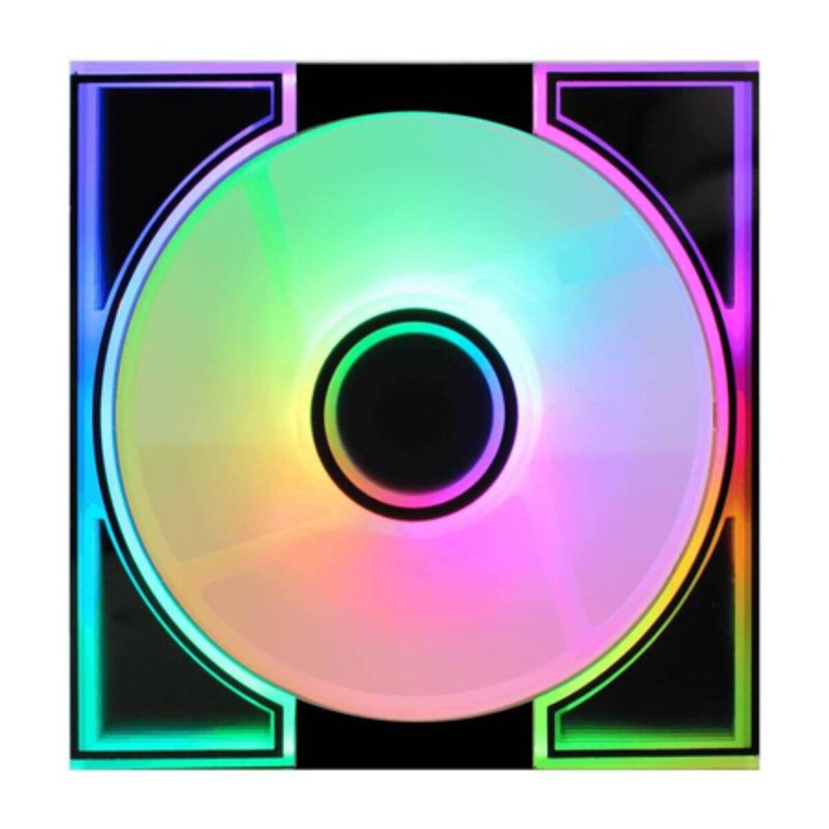 Darkflash DM8 ARGB Gehäuselüfter 120?mm, schwarz, leise, 5V 3-Pin ARGB