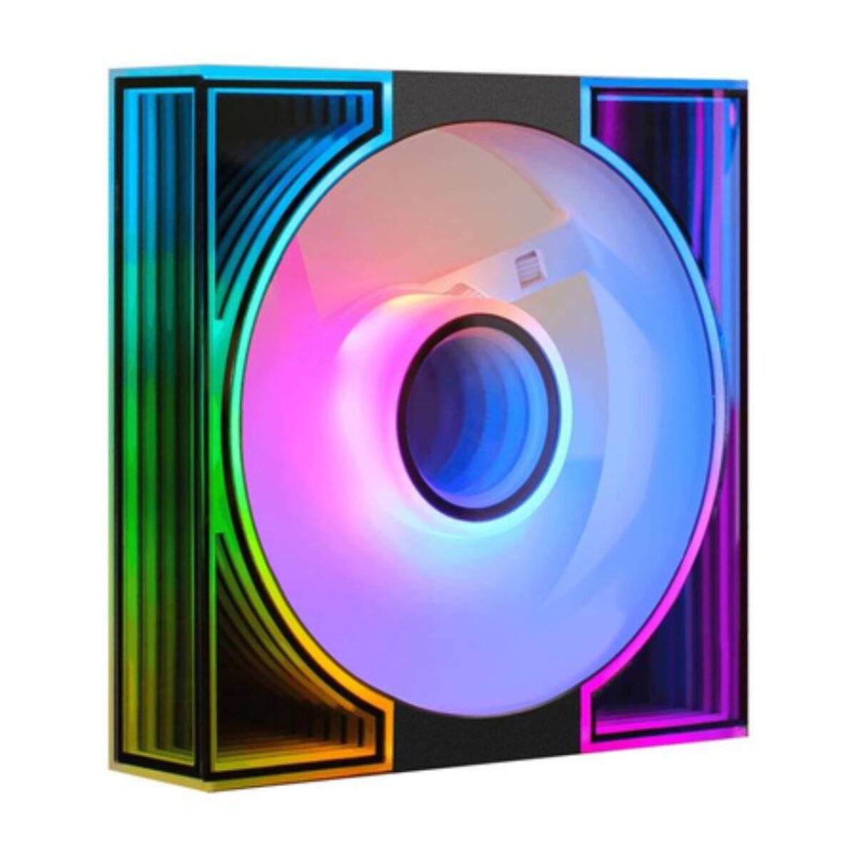 Darkflash DM8 ARGB Gehäuselüfter 120?mm, schwarz, leise, 5V 3-Pin ARGB