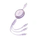 3w1 Foneng X113 1.1M Fioletowa Kabel 3w1 Foneng X113 1.1M Fioletowa Kabel