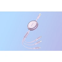 3w1 Foneng X113 1.1M Fioletowa Kabel 3w1 Foneng X113 1.1M Fioletowa Kabel
