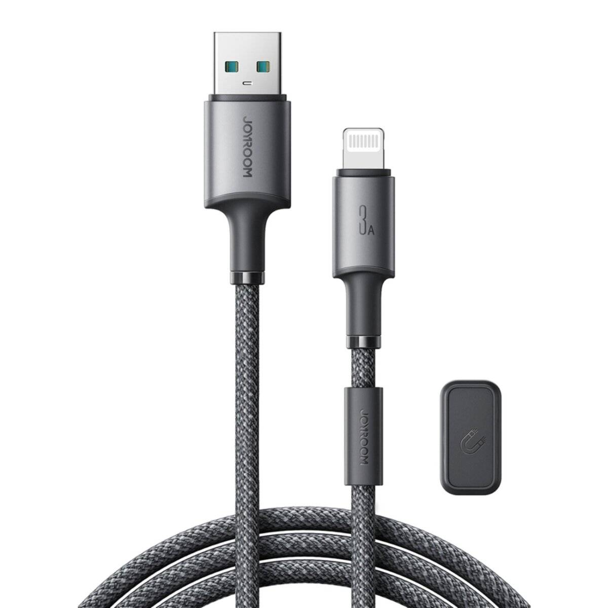 Kabel Joyroom S-A50 Unbegrenzt 3A USB - Lightning 1.2m szary