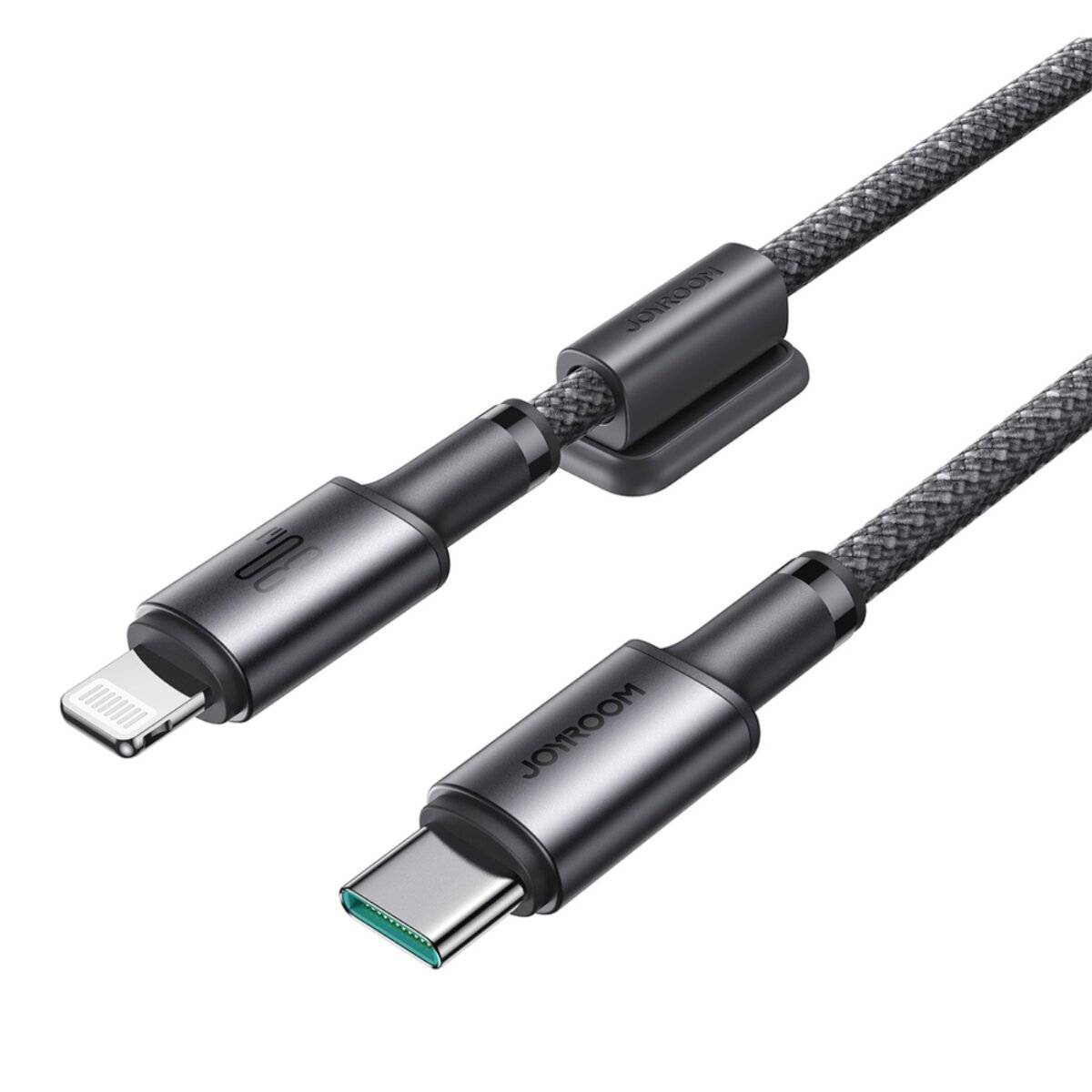 Kabel USB-C Lightning Joyroom 30W, 1.2m szary