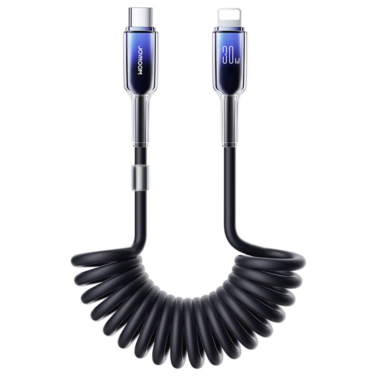 Kabel USB-C Lightning Joyroom S-A43 30W 1,5m czarny