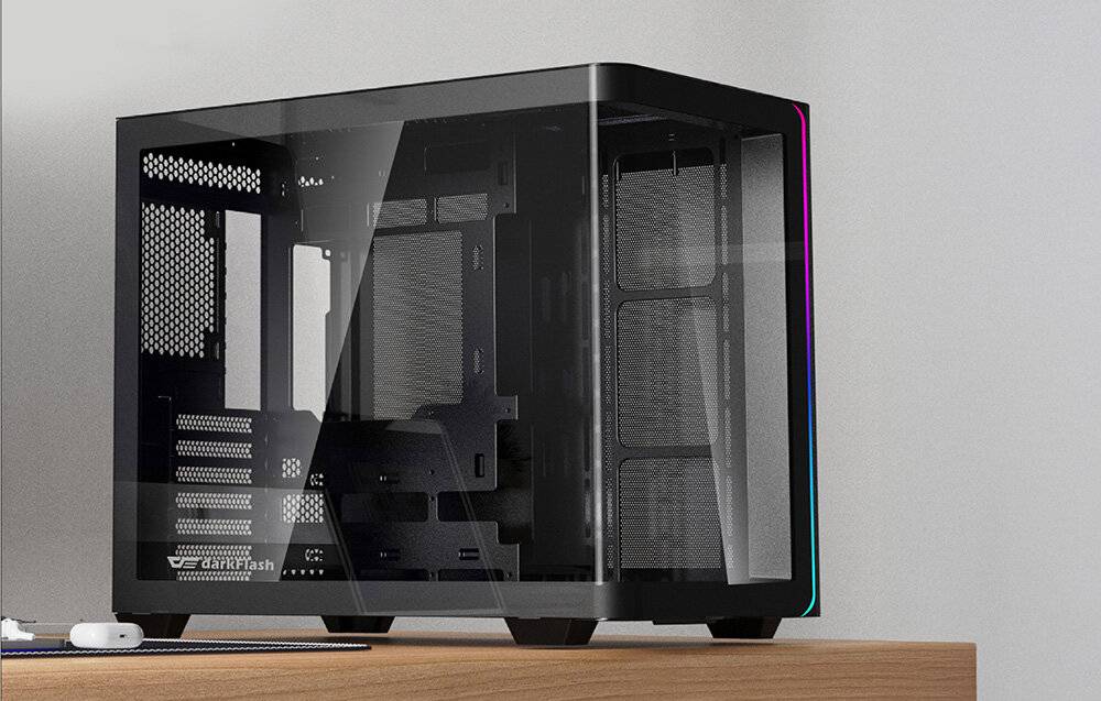 Darkflash L285 Computergehäuse (schwarz)