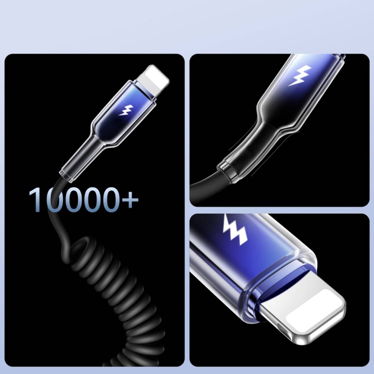 Kabel USB-A Lightning Joyroom S-A43 1.5m czarny