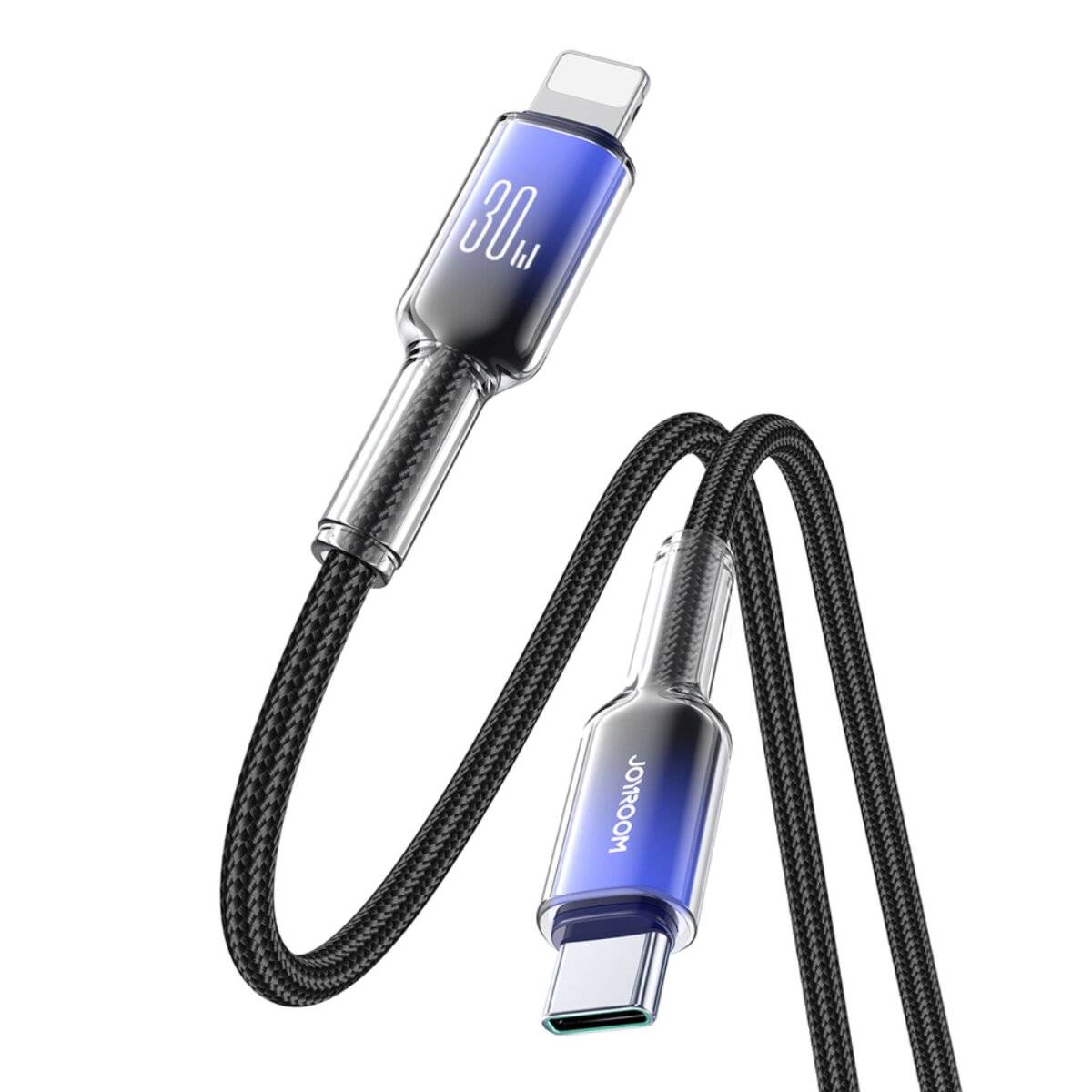 Kabel USB-C Lightning Joyroom S-A42 30W 1.2m czarny