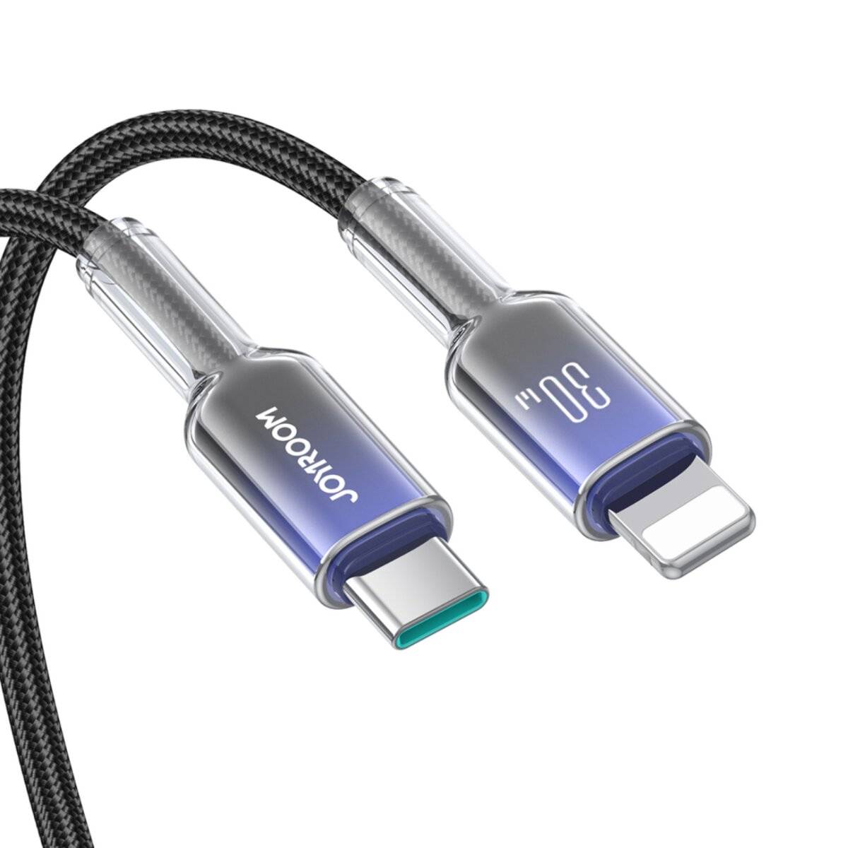 Kabel USB-C Lightning Joyroom S-A42 30W 1.2m czarny