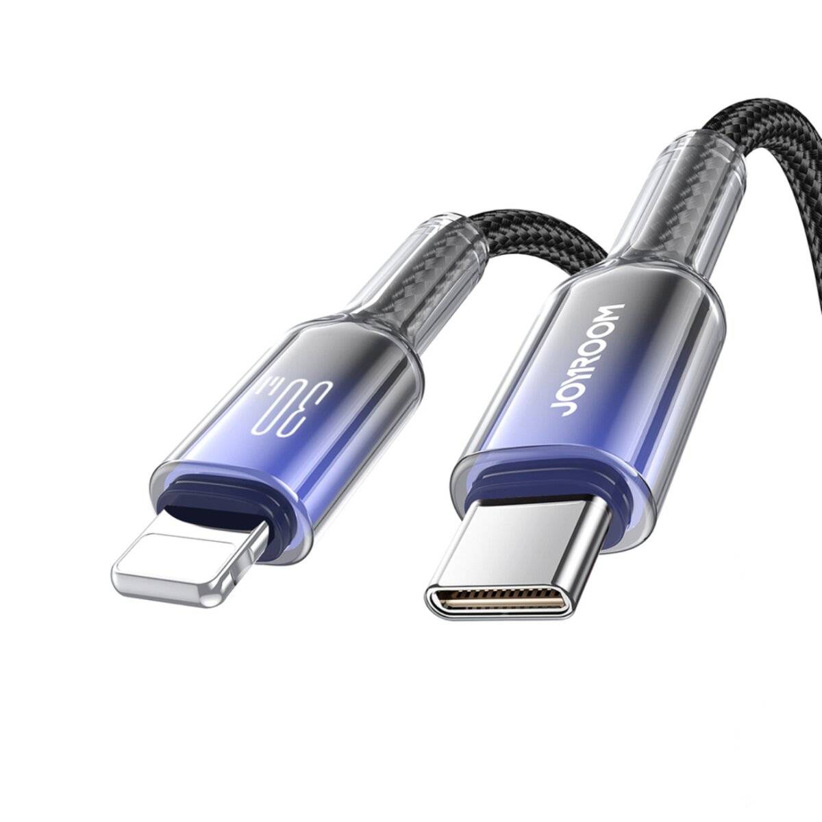 Kabel USB-C Lightning Joyroom S-A42 30W 1.2m czarny