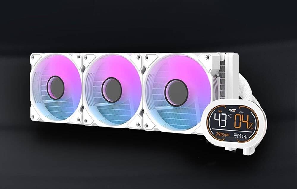 Darkflash DH360D CPU-Wasserkühler (weiß)