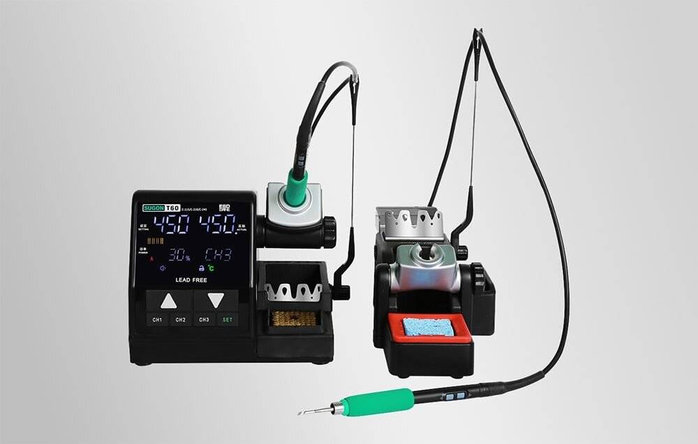 SUGON T60 Lötstation + TJ8 Verlängerung