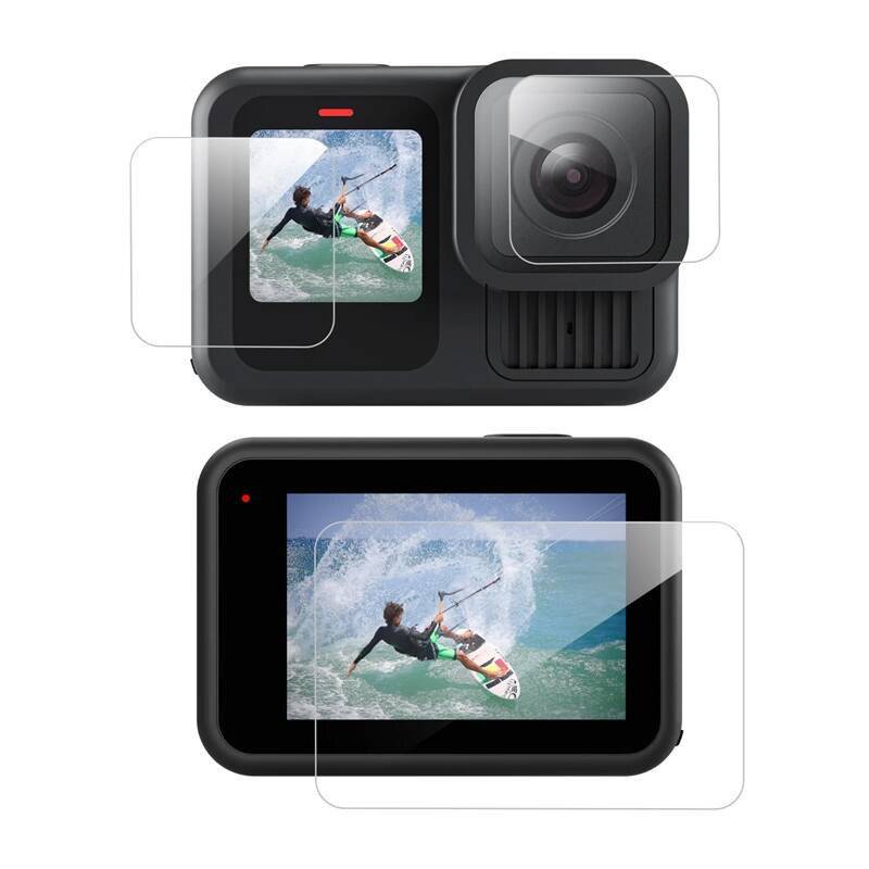 Telesin 3-in-1 gehärtetes Glas für GoPro Hero 13 Schwarz (S6-FLM-07-TGP)