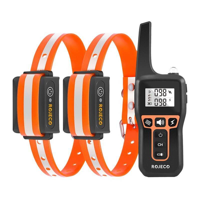 Rojeco PD5291000m Hundetrainingshalsband mit 2 Halsbändern