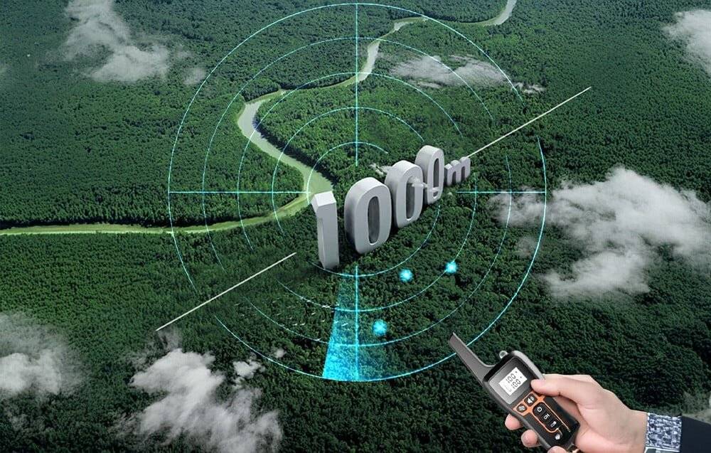 Rojeco PD5291000m Hundetrainingshalsband mit 2 Halsbändern