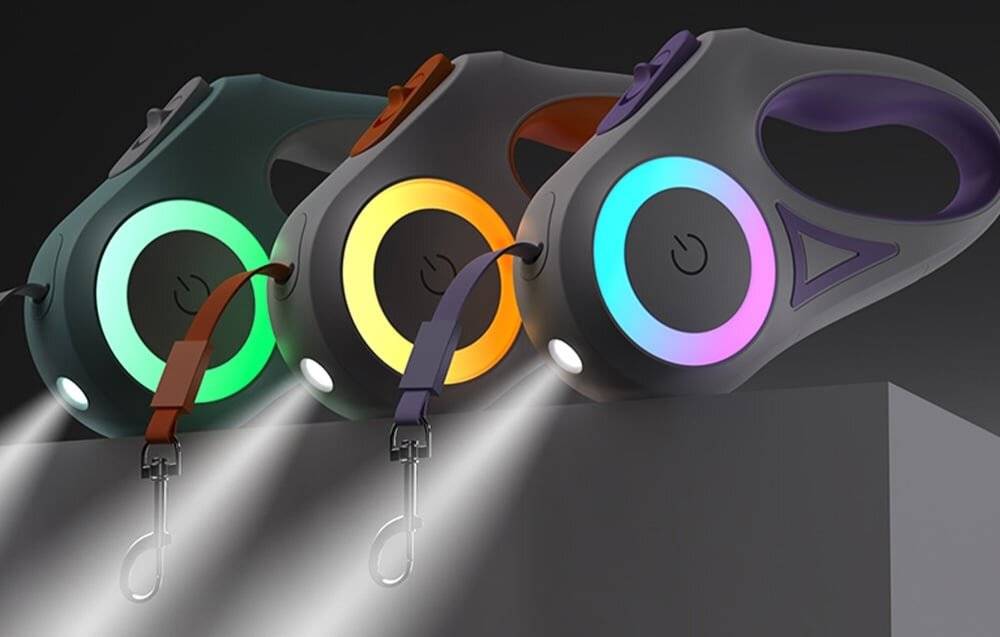 Automatische Leine 3m Rojeco (orange)