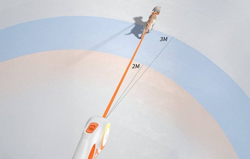 Automatische Leine 3m Rojeco (grün)