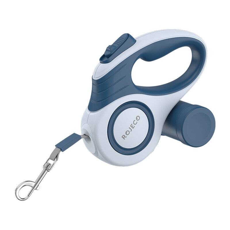 Rojeco A12 3M Automatic Retractable Hundeleine (blau)