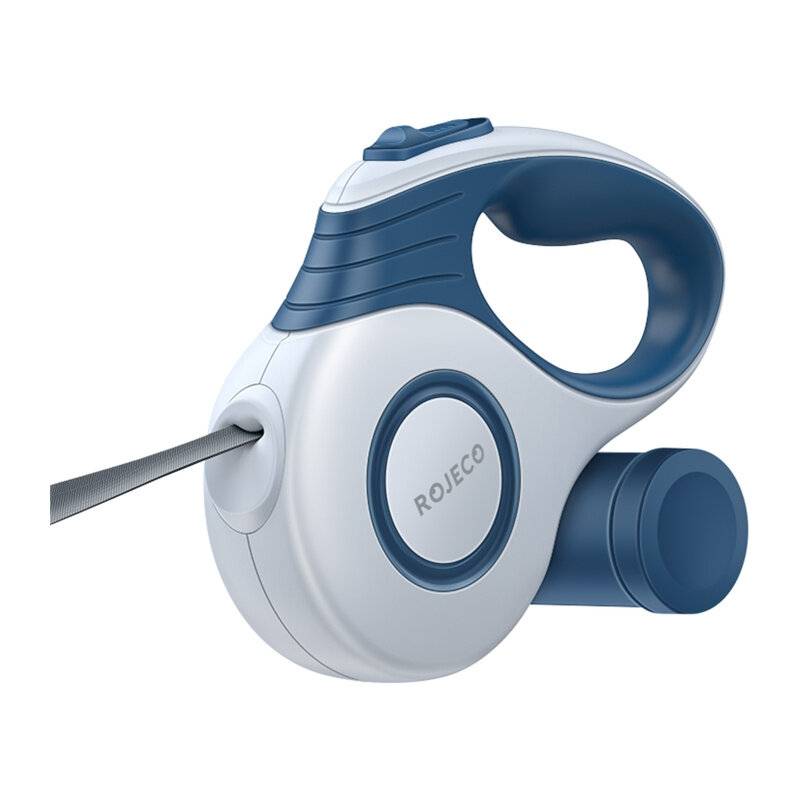 Rojeco A12 3M Automatic Retractable Hundeleine (blau)