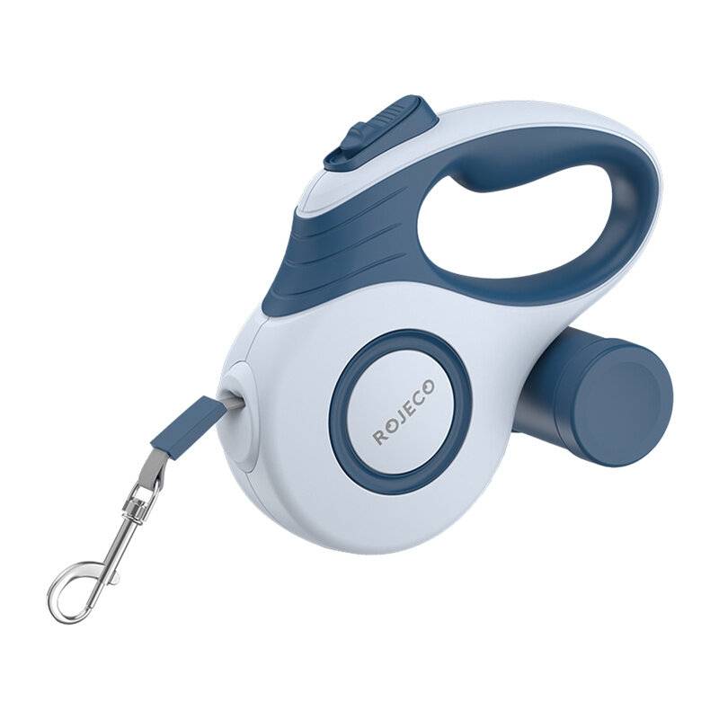 Rojeco A12 5M Automatisch einziehbare Hundeleine (blau)
