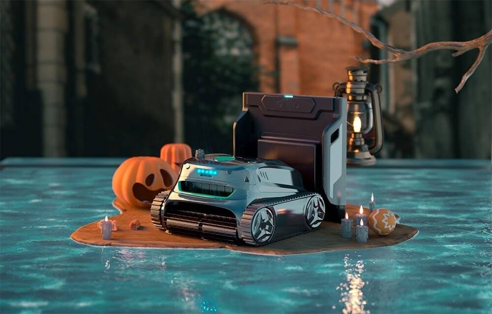 Wybot S2 kabelloser Pool-Reinigungsroboter