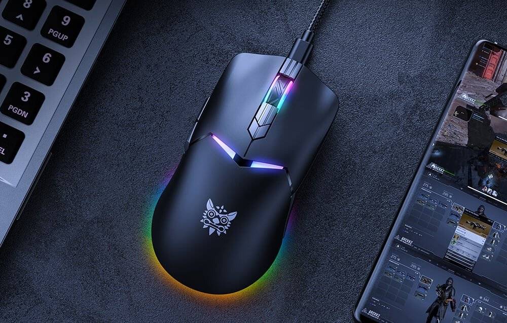 ONIKUMA CW928 Gaming-Maus (schwarz)