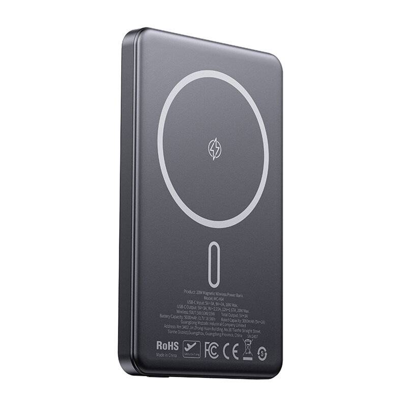 Mcdodo MC-4641 Ultradünne 5000mAh 1C Magnetische Powerbank, kabellos (Gold)