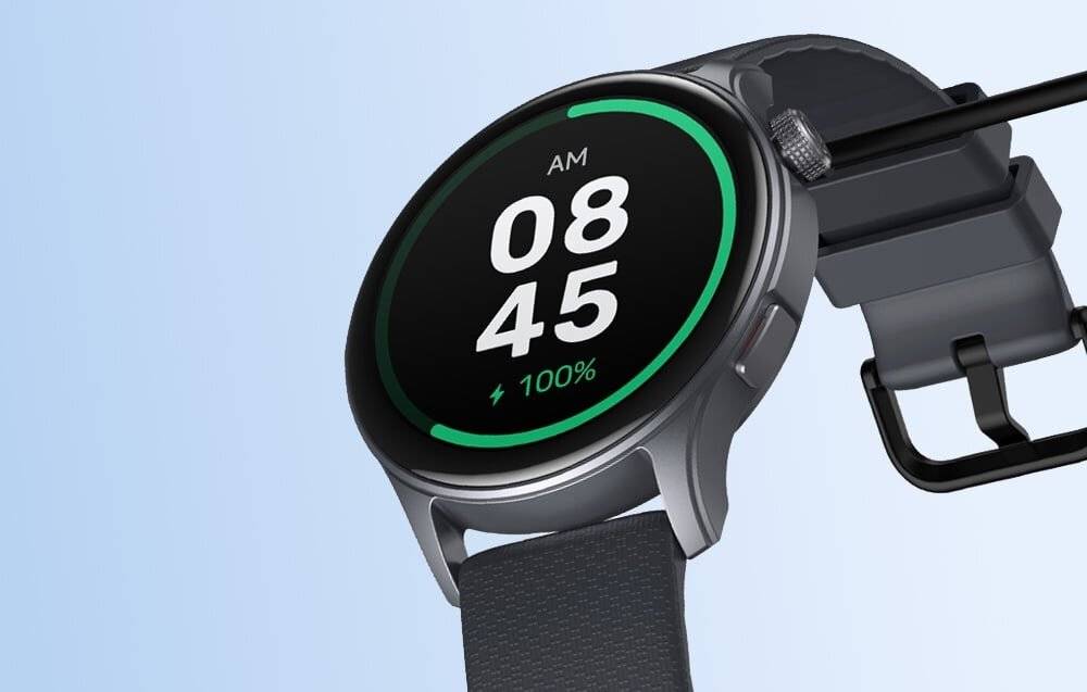 Zeblaze Btalk 3 GPS Smartwatch, 1,43 Zoll AMOLED, Bluetooth-Telefonie, Grau