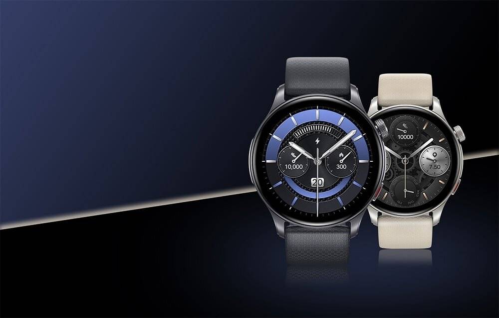 Zeblaze Btalk 3 GPS Smartwatch, 1,43 Zoll AMOLED, Bluetooth-Telefonie, Grau