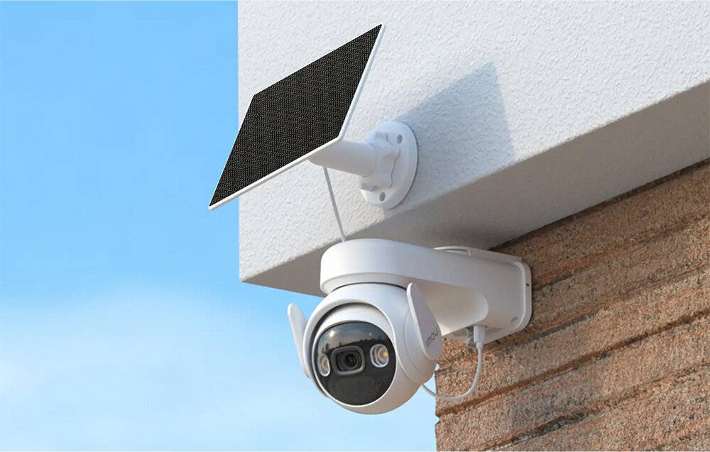 Drehbare WiFi-Kamera für den Außenbereich mit Solarpanel IMOU Cell PT kit lite (Typ C)