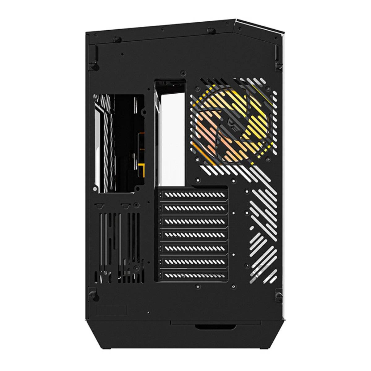 Darkflash DY470 Computergehäuse (schwarz) + 4 Lüfter + GPU-Halterung