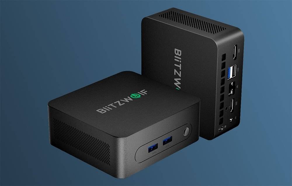 Mini PC BlitzWolf Windows11 Intel Dual Display BW-MPC2 (czarny)