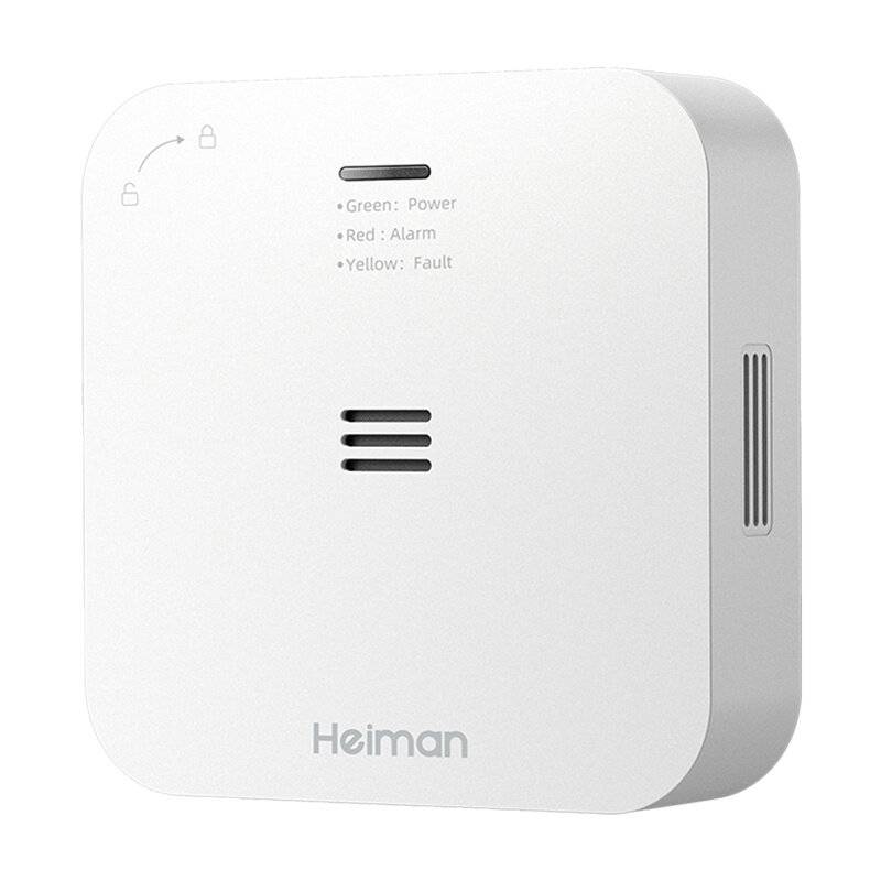 Drahtloser Alarm CO Heiman HM-720ES-W Interlinked