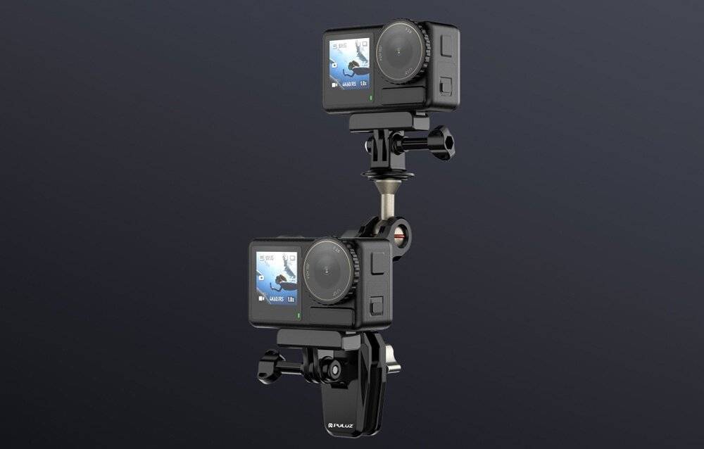 PULUZ Motorradhalterung für Kameras PU713B (schwarz)