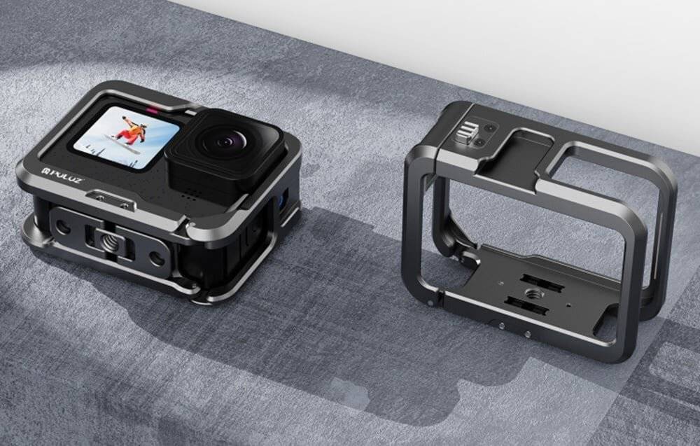 PULUZ Metallgehäuse für GoPro HERO 13 / 12 / 11 / 10 / 9 (schwarz)