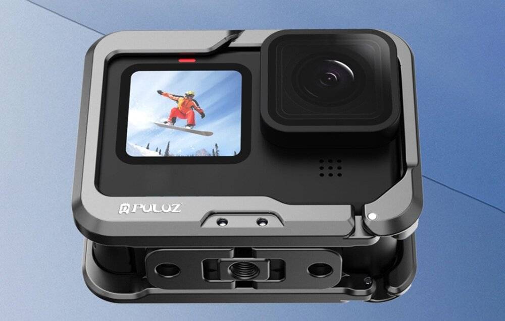 PULUZ Metallgehäuse für GoPro HERO 13 / 12 / 11 / 10 / 9 (schwarz)