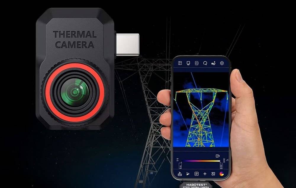 Habotest HT820 industrielle Infrarot-Wärmebildkamera