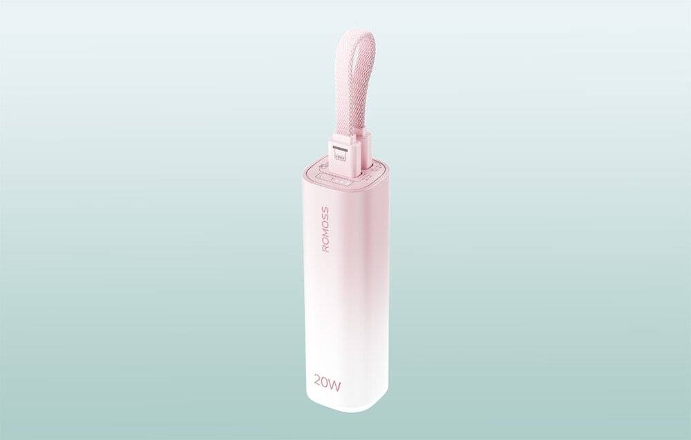 Romoss Mini Powerbank PSC05C 5000mAh 10.5W (rosa)