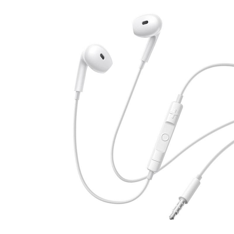 Baseus Encok HZ19 Weißer kabelgebundener In-Ear-Kopfhörer