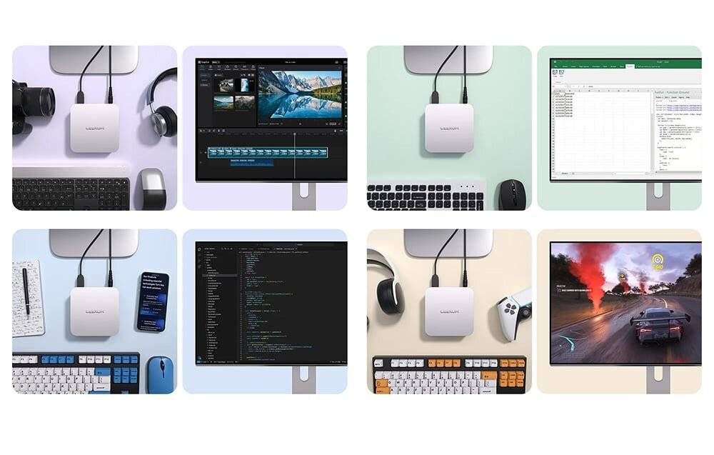 GEEKOM Mini PC A6 Ryzen 7 6800H 32GB RAM 1TB + Win11 Pro