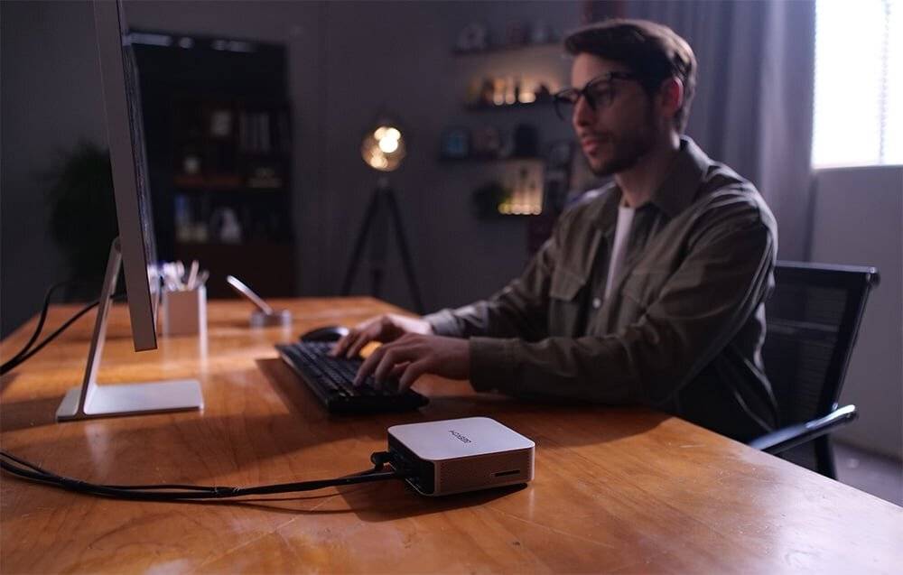 GEEKOM Mini PC A6 Ryzen 7 6800H 32GB RAM 1TB + Win11 Pro