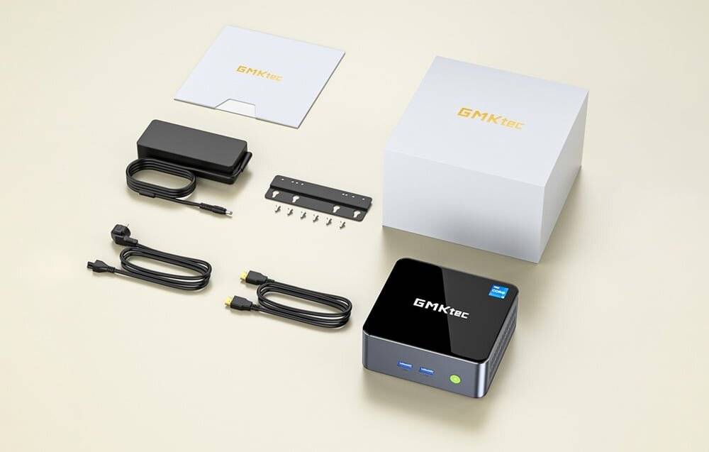 GMKtec Mini PC M3 Intel i5-12450H 16GB RAM + 512GB SSD WIN 11 Pro